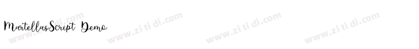 MartellasScript Demo字体转换